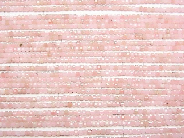 Hochwertig! Rosa Opal AAA- Würfelform 2x2x2mm 1 Strang Perlen (ca. 15 Zoll/37 cm)