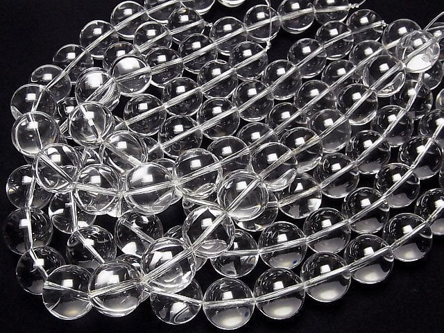 Kristallquarz AAA Rund 20mm 1/4 oder 1 Strang Perlen (ca. 15 Zoll/38 cm)