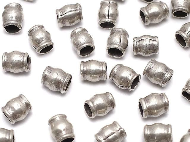 Karen 純銀花紋扁珠 4x3.5x3.5mm 5顆