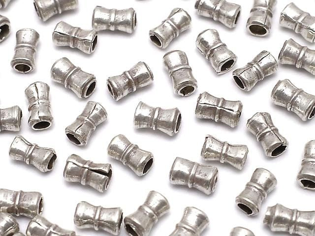 Rondelle en Argent Karen (Tube) 4.5x2x2mm 10 pièces