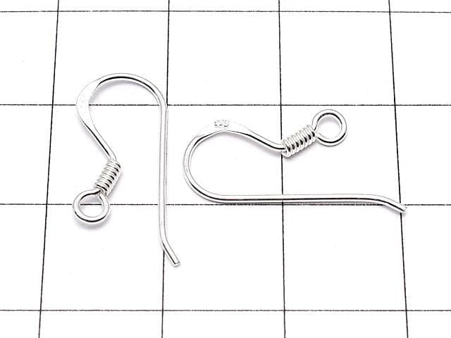 Silver925 Earwire 16x9mm 2pairs