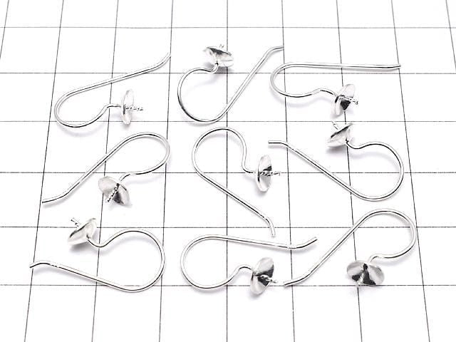 Silver 925 Earwire 23x10mm with eyelet (1 pair)