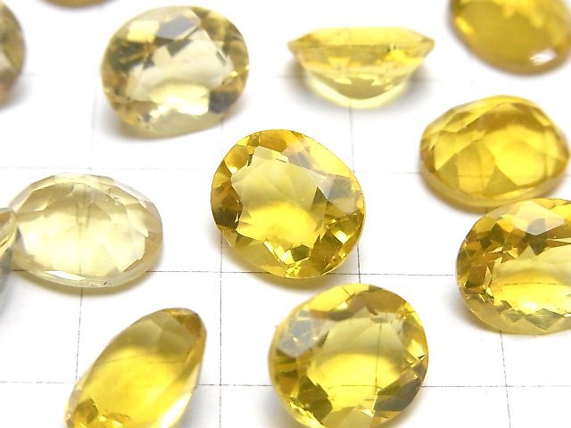 高品質金色螢石 AAA 橢圓刻面裸石 12x10mm 3顆