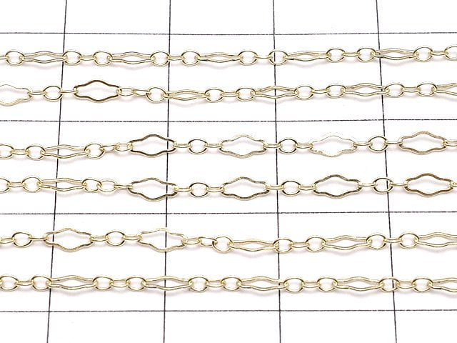 14KGF long and short chain 2.2mm width 10cm