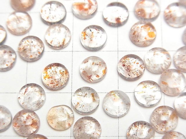 太陽石 AA 圓形蛋面 6x6mm 5顆