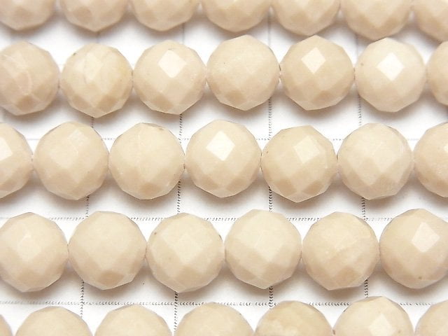 Riverstone 64Faceted Round 8mm 1strand beads (aprx.15inch/36cm)