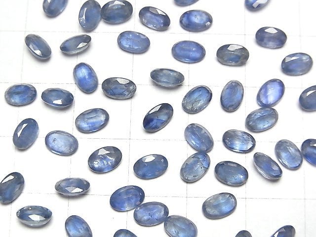 Hochwertiger Saphir AAA- Lose Stein Oval Facettiert 6x4mm 1 Stück