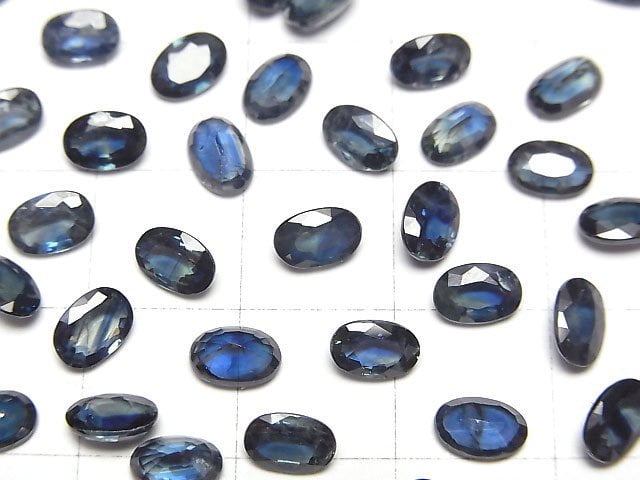 高品質藍寶石 AAA 級 - 裸石 橢圓形刻面 6x4mm 1顆
