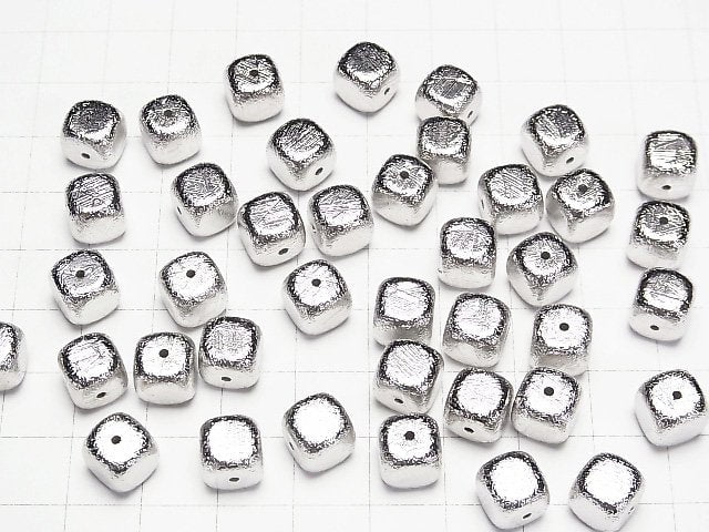 Meteoriten (Muonionalusta) Würfel 6mm, 8mm, 10mm NO.2 1 Stück