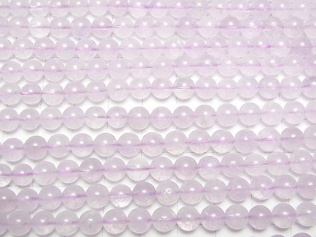Helle Farbe Amethyst AA+ rund 6mm 1 Strang Perlen (ca. 15 Zoll/37 cm)