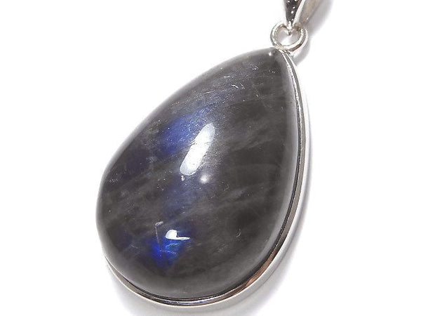 [Video][One of a kind] Labradorite AAA Pendant Silver925 NO.6