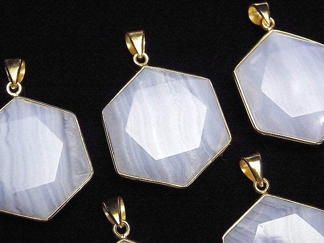 Blue Lace Agate Gemstone Beads