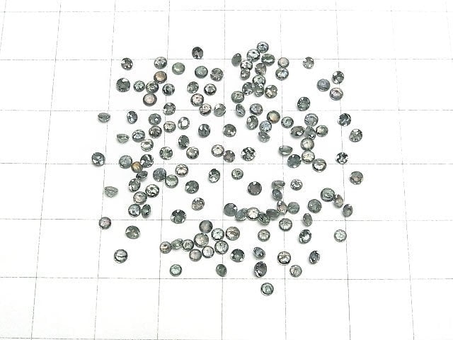 Hohe Qualität Alexandrit AAA Lose Stein Rund Facettiert 2-2.5mm 1Stück