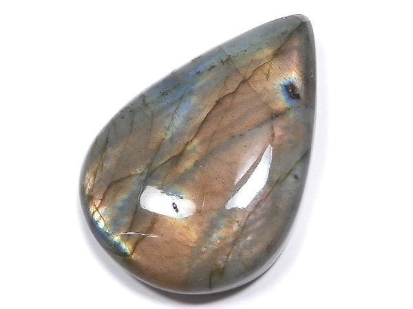 [Video][One of a kind] Pink-Orange Labradorite AAA Cabochon 1pc NO.61