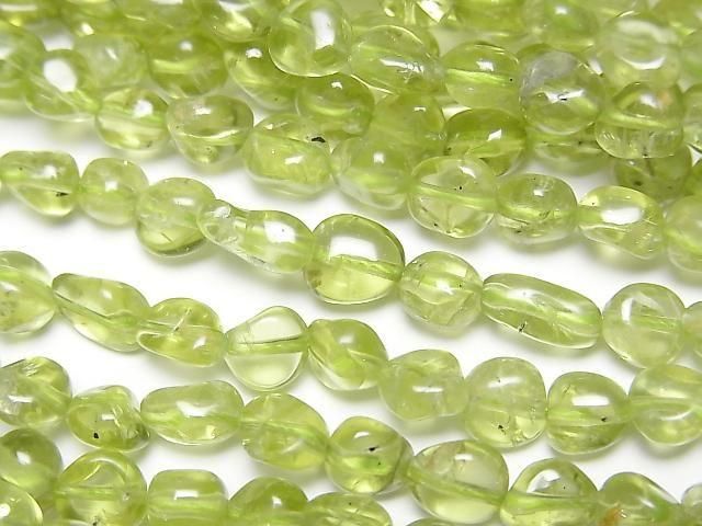Peridot AA+ Small Nugget 1strand beads (aprx.15inch/37cm)