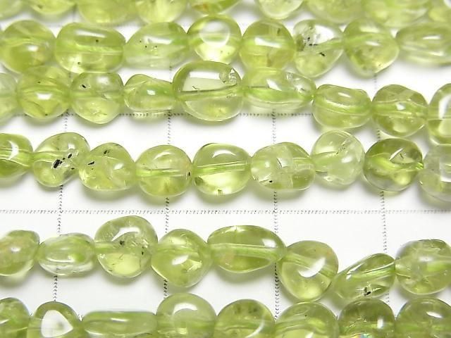 Peridot AA+ Small Nugget 1strand beads (aprx.15inch/37cm)