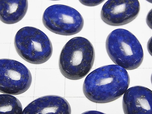 Lapislazuli AAA- Oval Cabochon 16x12mm 2pcs