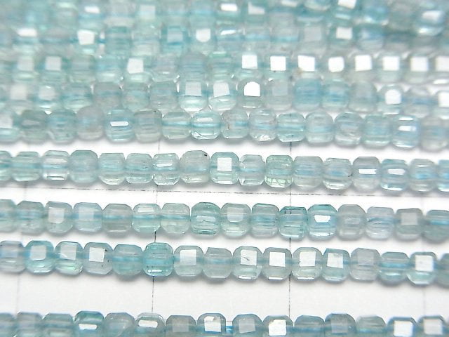 High Quality! Apatite AA++ Cube Shape 2x2x2mm 1strand beads (aprx.15inch/37cm)