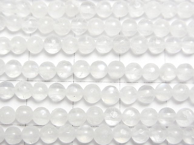 Royal Blue Moonstone AA+ Round 4mm 1strand beads (aprx.15inch/36cm)