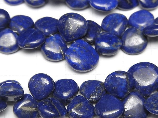 Lapislazuli AA++ Chestnut (Smooth) 1strand beads (aprx.7inch/18cm)
