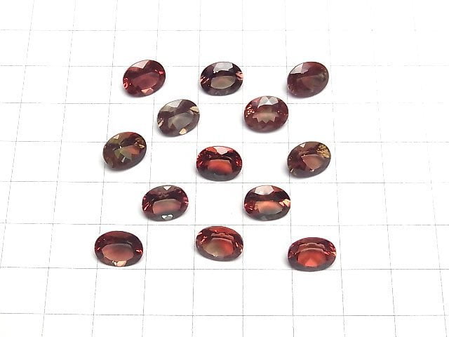 Hochwertiger Andesin AAA Lose Stein Oval facettiert 10x8mm 1 Stück