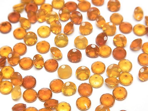 [Video]High Quality Oregon Opal AAA Loose stone Round Faceted 5x5mm 5pcs