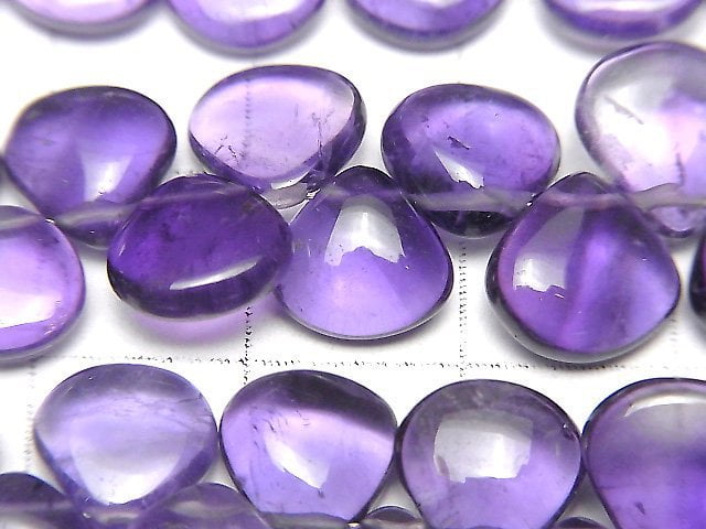 High Quality Amethyst AA++ Chestnut (Smooth) half or 1strand beads (aprx.7inch/18cm)
