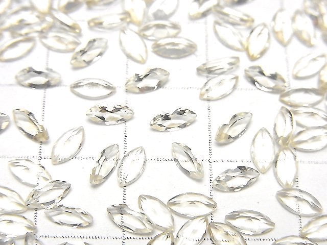 Hochwertiger Scapolith Lose Steine Marquise Facettiert 6x3mm 5Stück