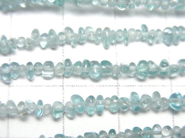 High Quality Apatite AA++ Chips (Small Nugget) 1strand beads (aprx.17inch/42cm)