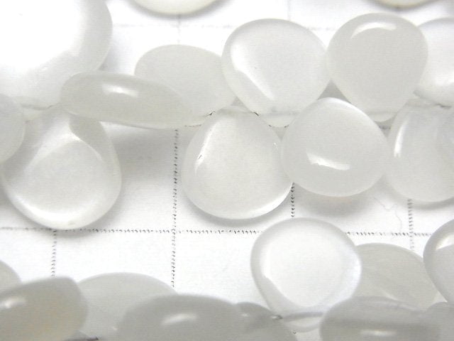 High Quality White Moonstone AA++ Chestnut (Smooth) 1strand beads (aprx.7inch/18cm)