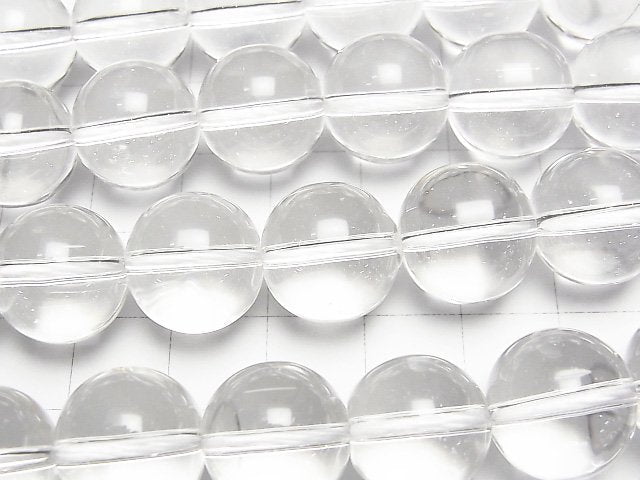 Crystal (Smelted Quartz) AAA Round 14mm 1strand beads (aprx.15inch/36cm)