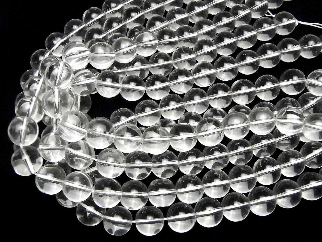 Crystal (Fused Quartz) AAA Round 16mm 1-strand beads (approx. 14 inches/35 cm)