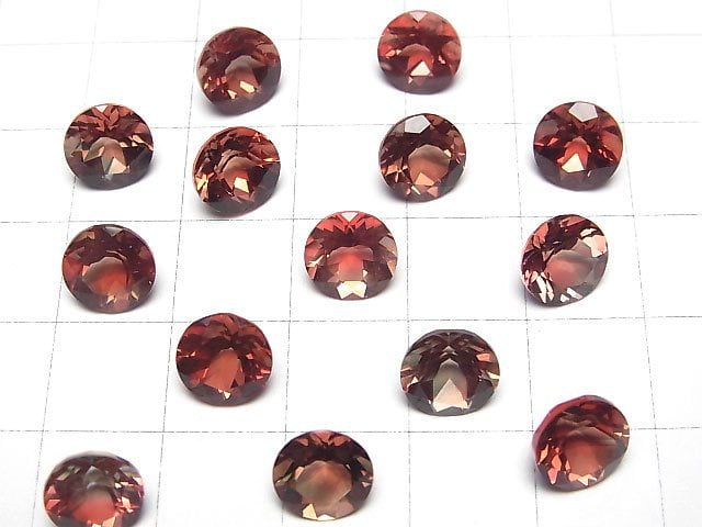 Hochwertiger Andesin AAA Lose Stein Rund Facettiert 8x8mm 1Stück