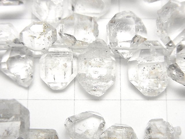 Pakistan Oil in Quartz Rough Rock Top Side Drilled Hole Half or 1strand beads (aprx.7inch/18cm)