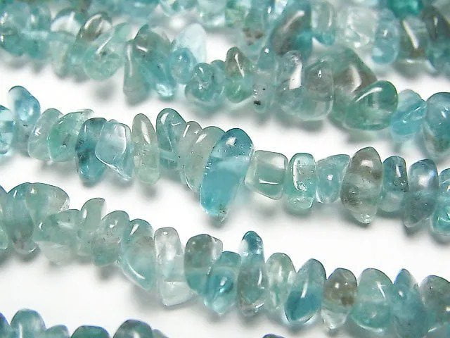 Apatite AA++ Chips (Small Nugget) 1strand beads (aprx.15inch/36cm)