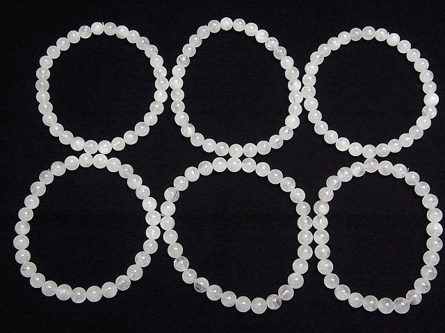 Danburit AA+ Rund 6,5mm Armband