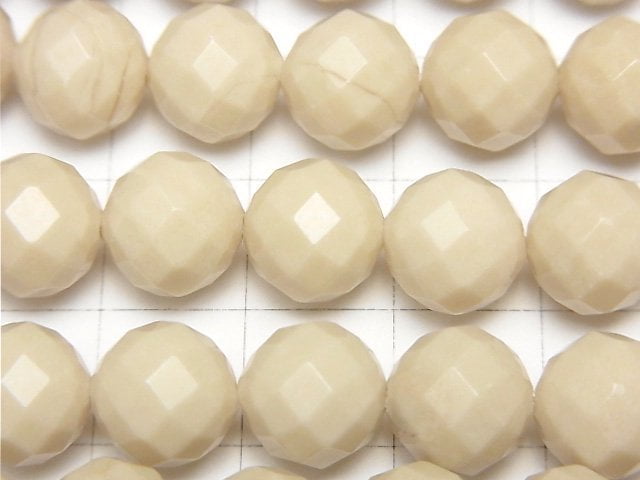 High Quality! Riverstone 64Faceted Round 10mm 1strand beads (aprx.15inch/36cm)