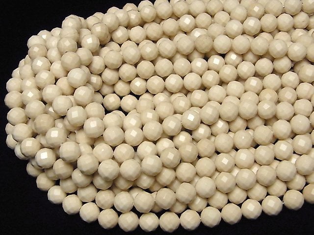 High Quality! Riverstone 64Faceted Round 10mm 1strand beads (aprx.15inch/36cm)