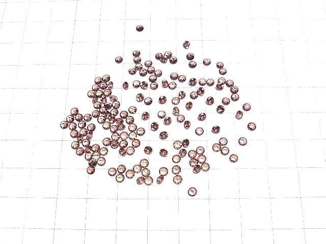 Hochwertig Rötlich Brauner Zirkon AAA Lose Stein Rund Facettiert 3x3mm 3 Stück