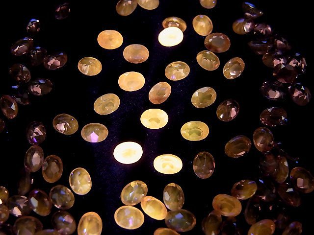 High Quality Reddish Brown Zircon AAA Loose stone Oval Faceted 4x3mm 2pcs