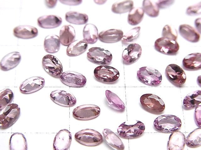 Hochwertiger Farbwechsel Granat AAA lose Steine oval facettiert 5x3mm 3Stk