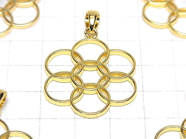 金屬配件 吊墜 生命之蛋 30毫米 金色 1個
