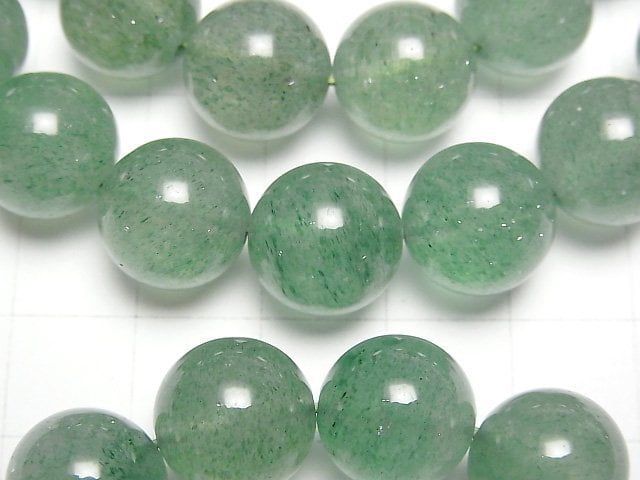 綠東陵玉12mm圓珠手鍊
