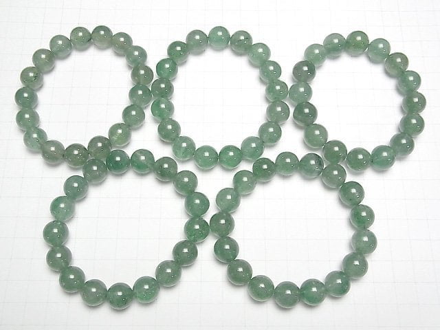 Grüner Aventurin Rund 12mm Armband