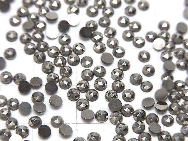 Pyrit Lose Steine Rund Rose Cut 3x3mm 10Stk