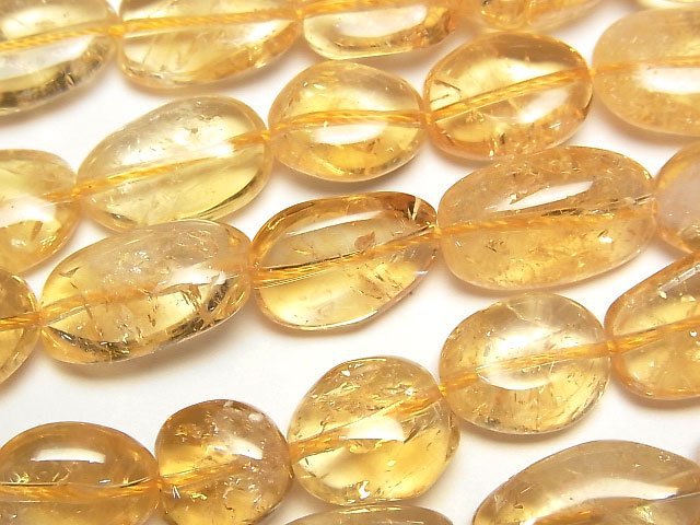 Citrine AA++ Nugget half or 1strand beads (aprx.15inch/36cm)