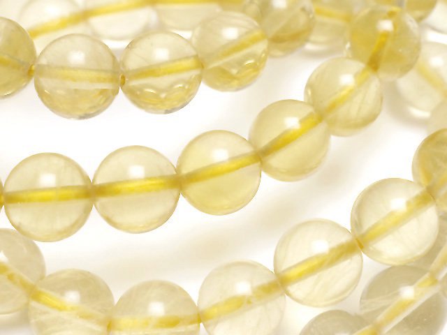 金黃螢石 AAA 圓珠 8mm 手鍊