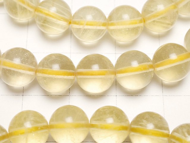 金黃螢石 AAA 圓珠 8mm 手鍊