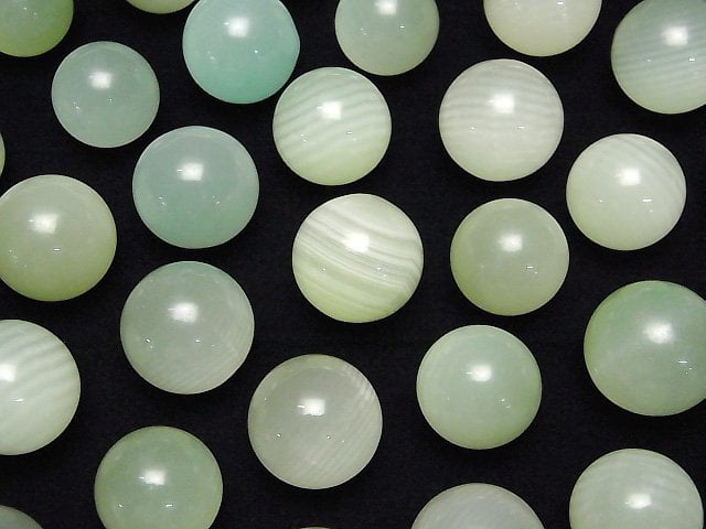 Grüner Calcit Kugel, Rund 19-21mm 1 Stück