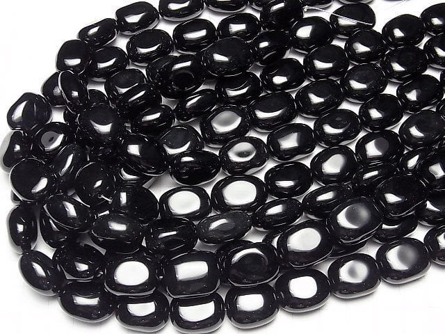 Onyx Nugget halb oder 1 Strang Perlen (ca. 15 Zoll/36 cm)
